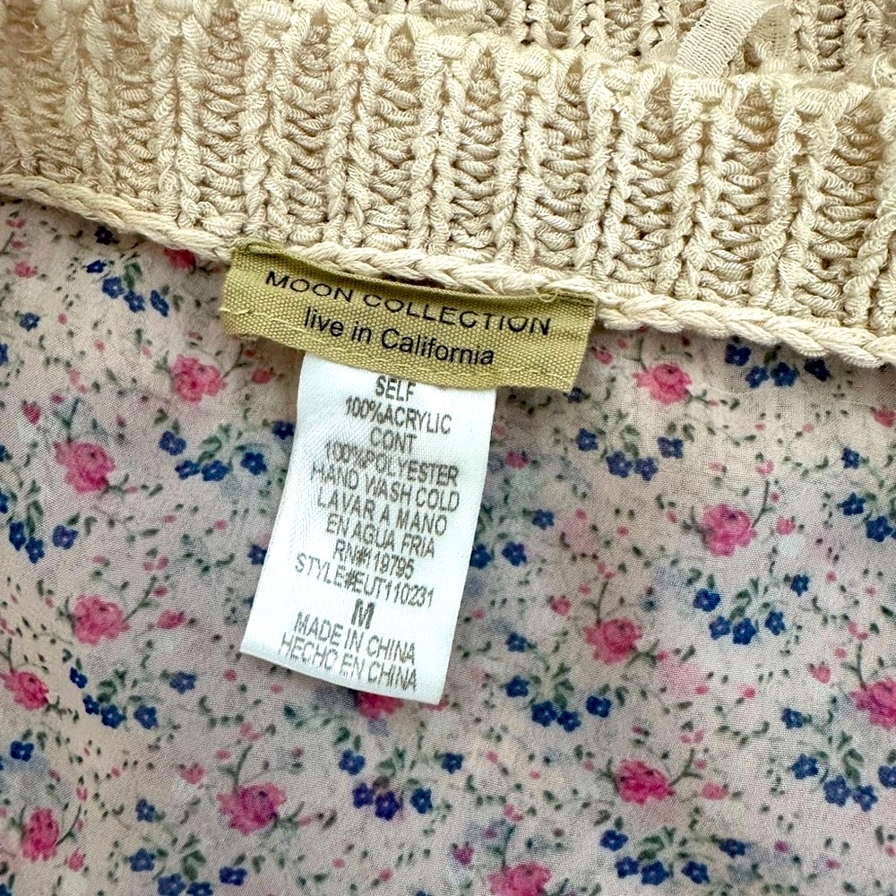 Moon Collection Sheer Knit Top - Picture 6 of 8